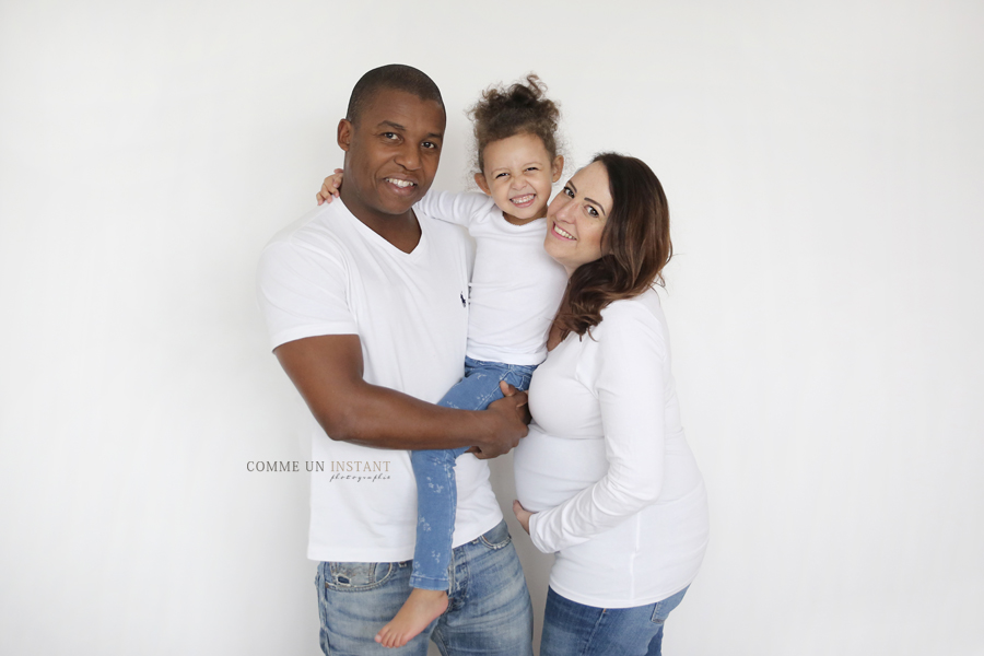 famille, photographe a domicile grossesses sur Courbevoie, famille studio, amour, grossesse studio, grossesse