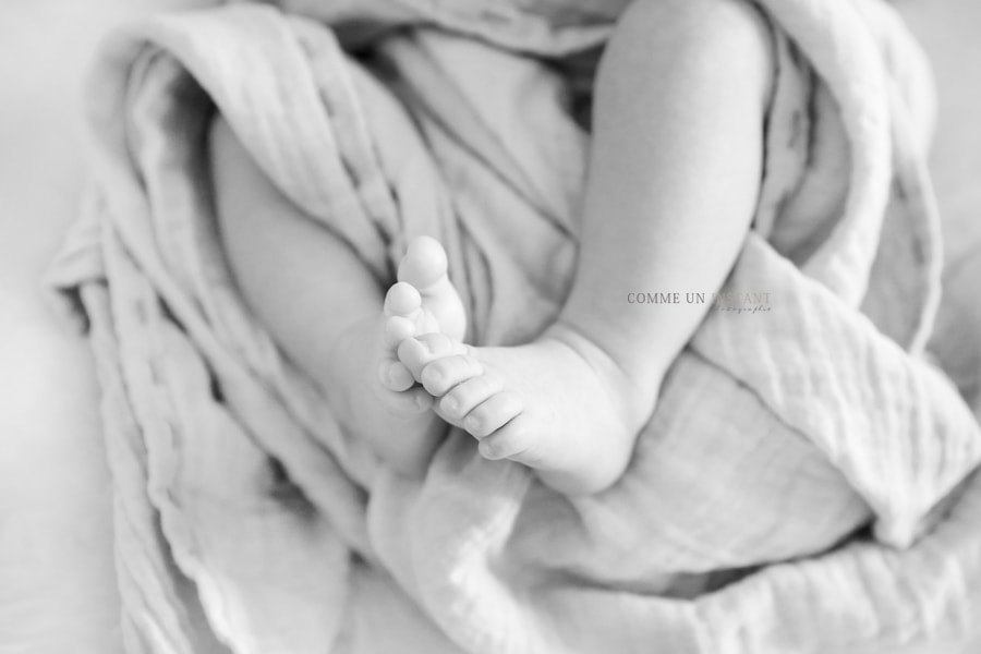 photographe pour bébés, photographe petits pieds, petit peton