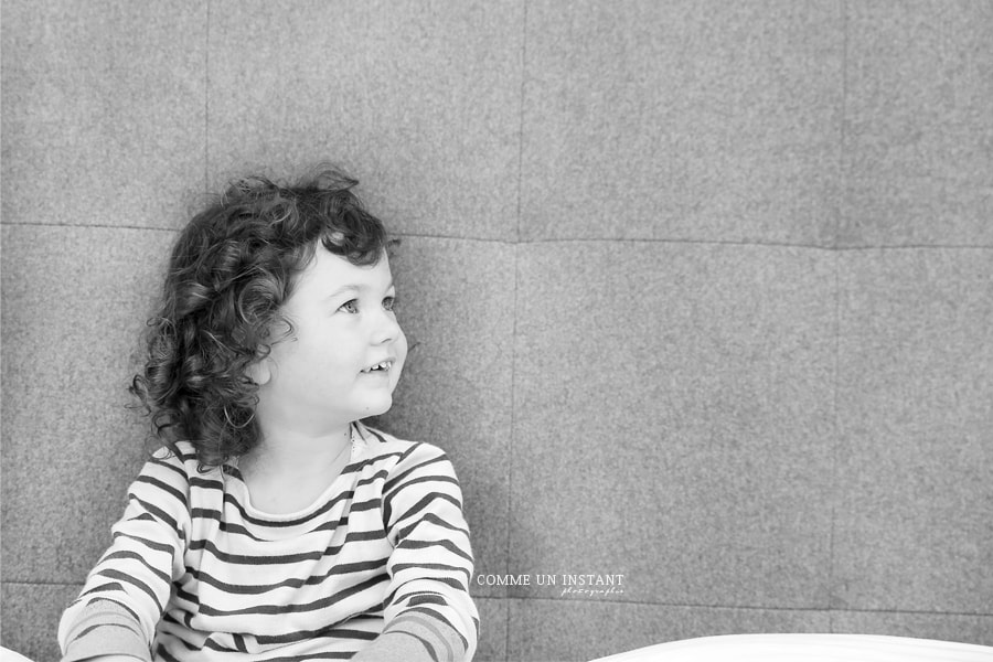 photographe professionnelle noir et blanc - photographe pro enfant