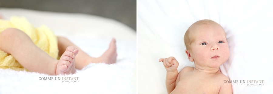 shooting de nouveaux nes - photographe à domicile petits pieds, petit peton - nouveau né studio - nouveau né - bébé