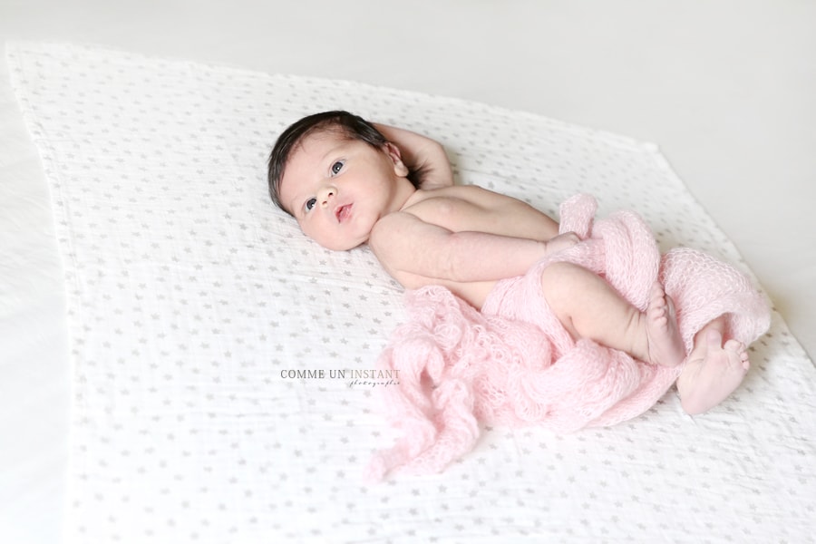 photographie bébé - nouveau né studio - photographe pro bebe - photographe nouveau né